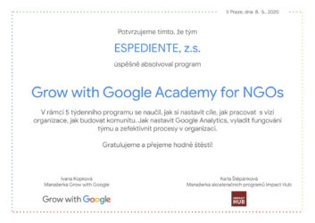 Vyrostli jsme s Google grow